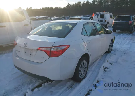 2014 Toyota Corolla Le из США, поврежденный, VIN 2T1BURHE8EC203829